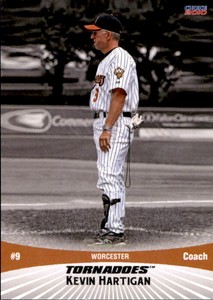 2010 Worcester Tornadoes Choice #28 Kevin Hartigan West Boylston Baseball Card