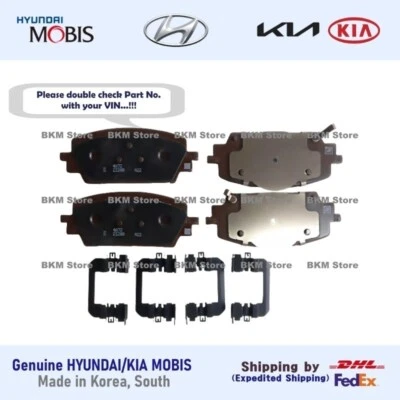 Genuine 58101P2A00 Front Disc Brake Pad Kit for Santa Fe 21-25, Sorento 21-25 - Image 1 of 3