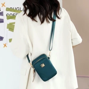 Large Capacity Small Square Bag Zipper Single Shoulder Bag Female - Picture 1 of 21