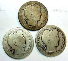 1903 P O S YEAR SET, NEVER CLEANED BARBER HALF DOLLARS, FREE SHIPPING