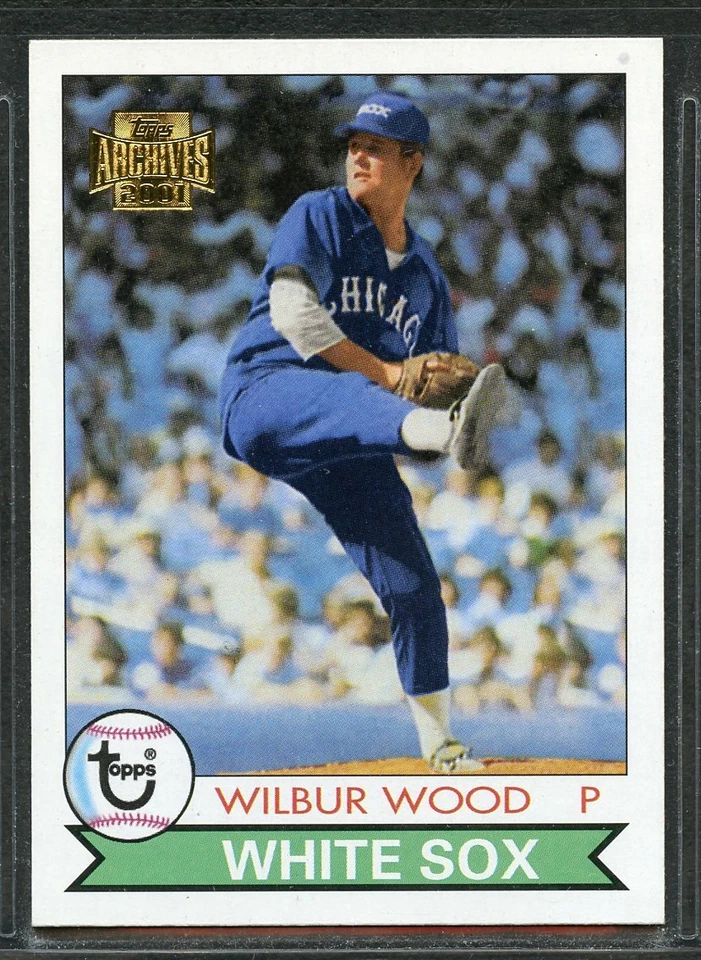 2001 Topps Archives Baseball - #152 - Wilbur Wood - Chicago White Sox - Image 1 of 1
