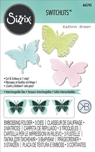 Sizzix Switchlits Detailed Butterflies #665745 Retail $32.99 by Kath Breen - Picture 1 of 8