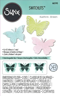 Farfalle dettagliate Sizzix Switchlits #665745 vendita al dettaglio $32,99 di Kath Breen - Immagine 1 di 4
