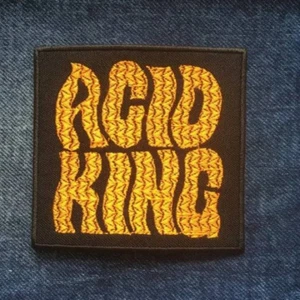 ACID KING embroidered patch Weedeater Elecric Wizard Conan Cathedral Saint Vitus - Picture 1 of 1