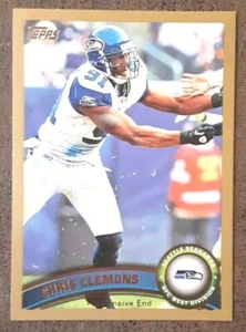 Chris Clemons 2011 Topps #102 Gold SP /2011 Seahawks.  B1C - Bild 1 von 3