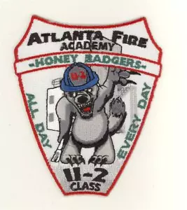 Georgia Fire Dept Atlanta Academy Honey Badgers Patch - Picture 1 of 1