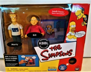 SIMPSONS KBBL RADIO PLAYSET 2001 PLAYMATE MINT sealed Limited collector Edition  - Picture 1 of 5