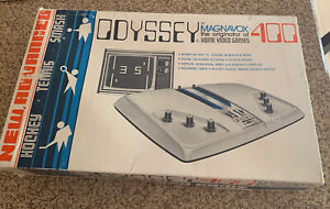 Magnavox Odyssey 400 Vintage Electronic TV Console Plug In Game System MIB Box D