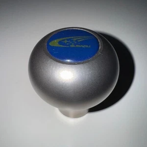 SUBARU Genuine Titanium Shift Knob GC8 Wearing Showa JDM Rare Sphere Shape - Picture 1 of 4