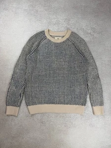 Folk Cotton Knit Sweater Men's Size 3 Duties Paid (USA) - Picture 1 of 9