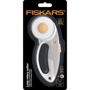Fiskars Rotary Cutter: Loop: Titanium: 60mm - Picture 1 of 4