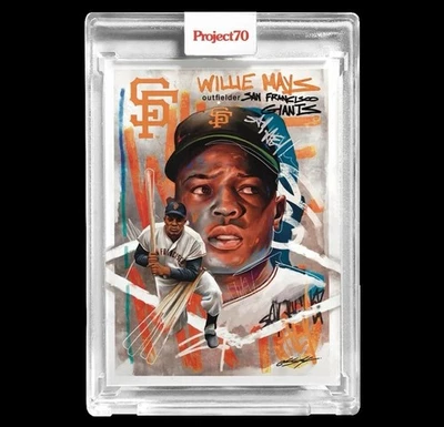 Project 70 #235 1954 2021 Willie Mays de Chuck Styles (PR=2.195) Giants Foto 1 de 2