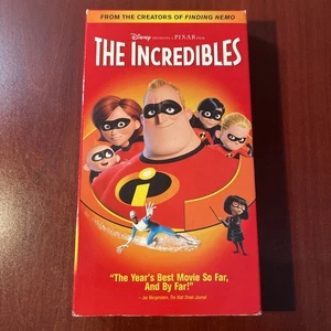 DISNEY - LOS INCREÍBLES VIDEO PELÍCULA ANIMADA VHS, HOLLY HUNTER, CRAIG NELSON - Imagen 1 de 3
