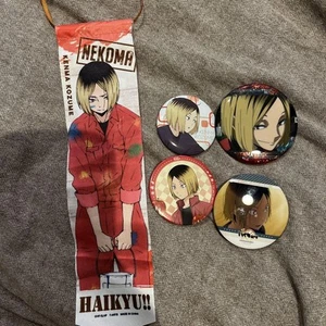 Haikyuu Kenma Kozume Nekoma High Merch Set Anime Goods Bundle Rare Japan - Picture 1 of 1