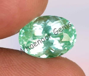 Gemas certificadas de cobre neón azul ovaladas turmalina natural Paraiba de 5,45 quilates - Imagen 1 de 6