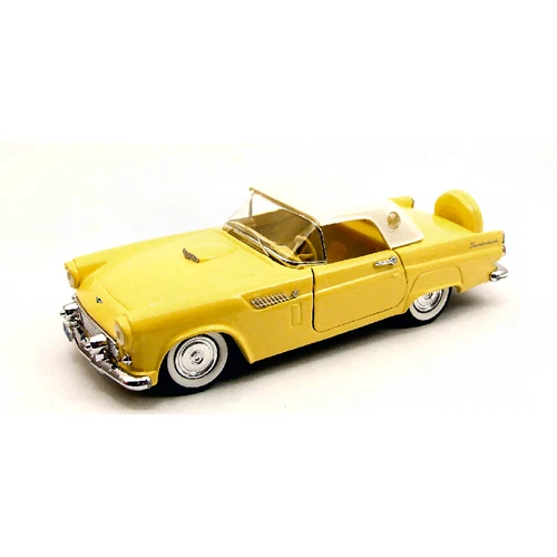 FORD THUNDERBIRD HARD TOP 1956 YELLOW 1:43 Rio Auto Stradali Modellino Nuovo - Immagine 1 di 1