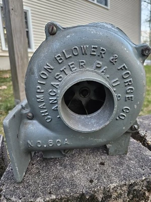 Soplador y forja Champion Nº 60A Lancaster PA Herrero  Foto 1 de 4