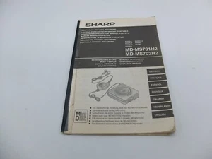 Manual de instrucciones Sharp MD MS 701 HS 702 ¡EXCELENTE!!! ¡Mira!! - Imagen 1 de 1