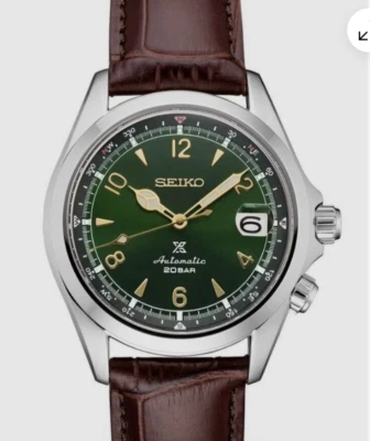 Seiko Luxe SPB121 Alpinist 1959 Reinterpretation Watch Green Dial Made in Japan - Image 1 of 4