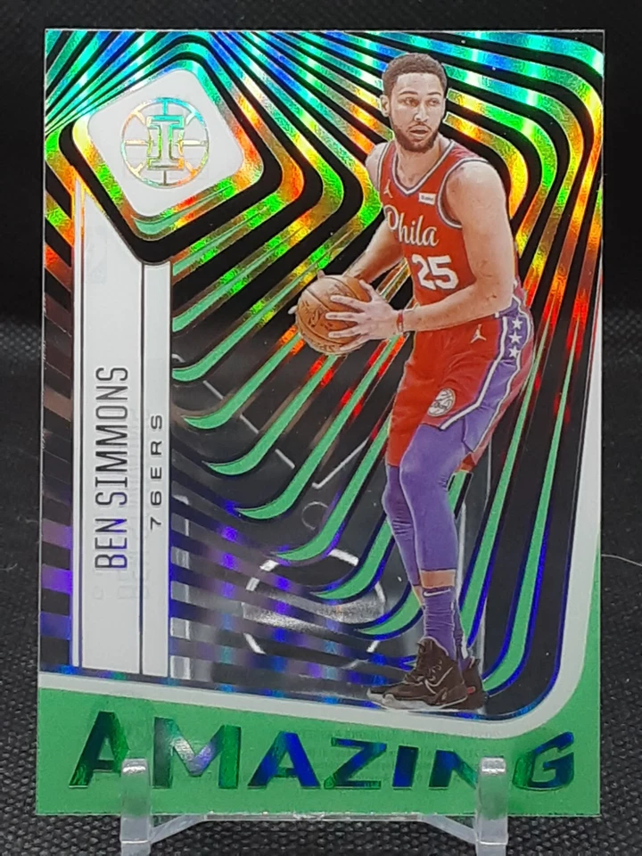 BEN SIMMONS 2020-21 ILLUSIONS AMAZING 76ERS N1 - Image 1 of 1