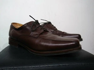 Giorgio Burtini braune Lederschuhe Größe 11M Oxford - Bild 1 von 12