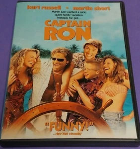 Captain Ron DVD Movie Comedy Adventure Sea Vacation Kurt Russell VERY GOOD! - Picture 1 of 1
