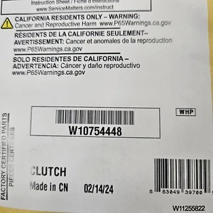 BRANDNEU ORIGINAL MAYTAG, WHIRLPOOL WASCHMASCHINE ROTOR W10754448 WERKSEITIG ZERTIFIZIERT... - Bild 1 von 2