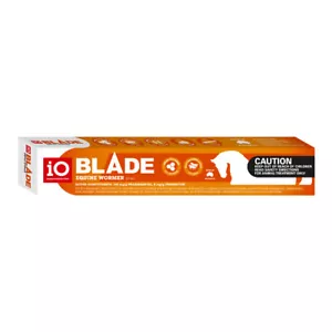 iO Blade Equine Wormer 30ml Equine Worming Horse Supplement Tapeworms Parasites - Picture 1 of 12