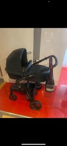 mima xari pram in black. Used but in great condition. real bargain - Picture 1 of 6