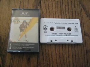 AC DC High Voltage 1976 Original US Cassette Tape Metal - Picture 1 of 3