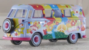 Wiking 1:87 VW T1 Bus Love Peace Freedom Flower Power 0797 14 OVP MiB A.S.S - Bild 1 von 9