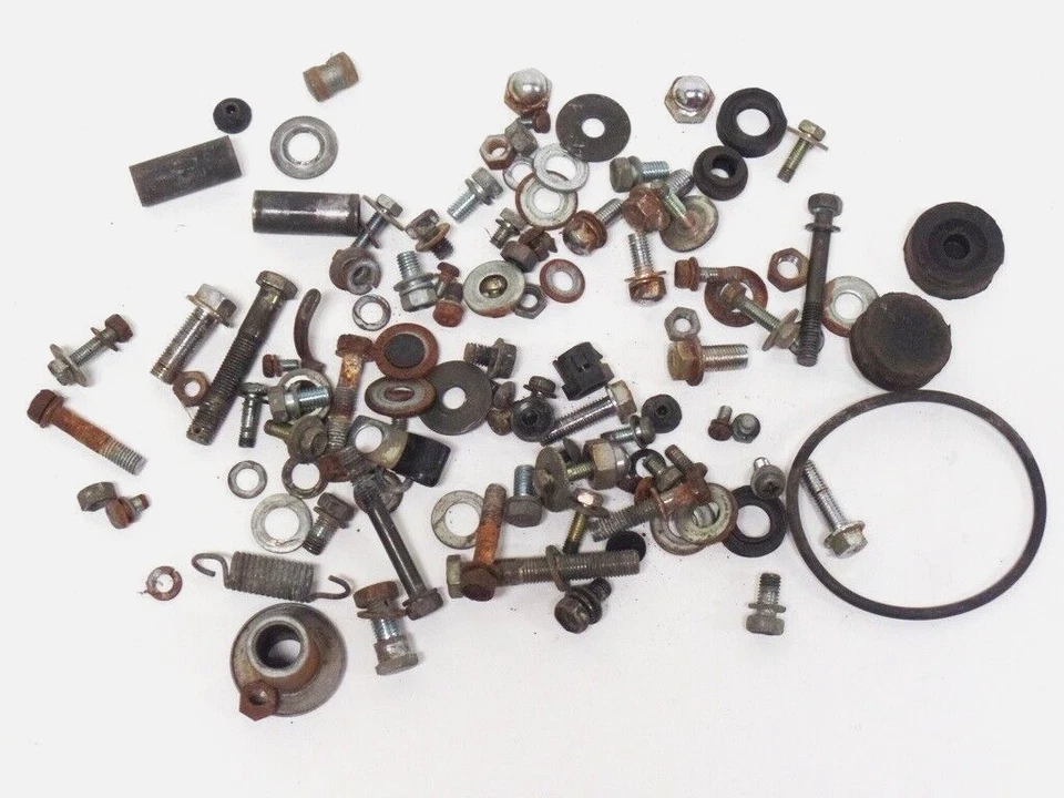 Pila de herrajes Suzuki GS300L 1982-83 y 1985 - GS 300 - Tuercas Pernos Arandelas Tornillos Foto 1 de 1