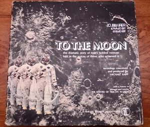 Michael Kapp ‎♫ To The Moon ♫ 1969 Time-Life Records 6x Vinyl LP Box Set w/Book - Picture 1 of 6