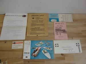 VINTAGE LOT KIEKAEFER MERCURY OUTBOARD MOTOR OPERATION & MAINTENCE GUIDE MERC 60 - Bild 1 von 5
