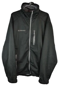 TRIMM Mens Softshell Black Zip Up Jacket Weather Size XXL Outdoor Hiking 2XL - Picture 1 of 8