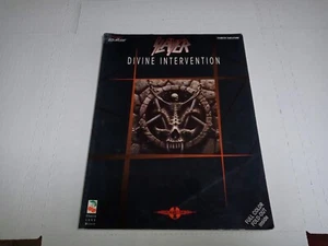 Slayer Divine Intervention Guitar Tab Tablature - Picture 1 of 3