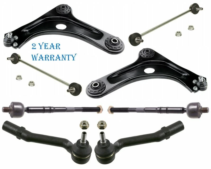 CITROEN C3 SUSPENSION ARM + TIE ROD + RACK END & STABILISER DROP LINK FRONT - Image 1 of 1