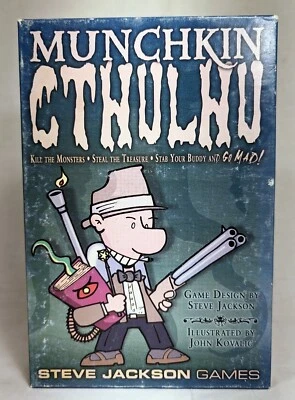 Munchkin Cthulhu Steve Jackson Games 168 Full-Color Card Game - Image 1 of 2