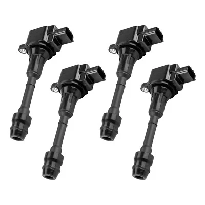 4 Ignition Coils For Nissan Altima Sentra 2.5L L4 2002 2003 2004 2005 2006 UF350 - Изображение 1 из 4