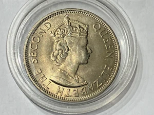 1962 BRITISH HONDURAS 50 CENTS LOW MINTAGE ULTRA FINEST GRADE GEM BU * - Picture 1 of 2