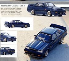 1:64 Nissan Skyline GTS-R R31 -- Dark Blue -- INNO64