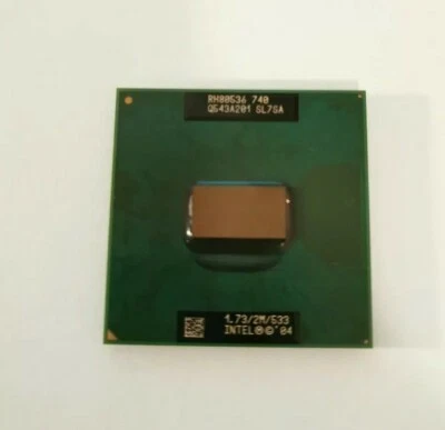 Intel® Pentium® M Processor 740  (2M Cache, 1.73 GHz, 533 MHz FSB) SL7SA - Immagine 1 di 2