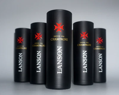 Lanson Champagner Longdrinkgläser Highballgläser 6 Stück Satiniert 0,1l Bar NEU - Bild 1 von 4