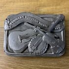 Vintage 1984 Country Western Music Belt Buckle Bergamot Brass Works USA C150