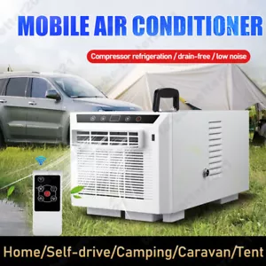Mini Mobile Klimaanlage Kühler 1300W Kompakt Einbau Klimagerät Fensterklimagerät - Bild 1 von 21
