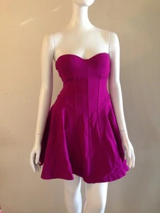 Victoria's Secret 32B Vestido Sujetador Push-Up Sin Tirantes Fucsia Rhumba $148 - Imagen 1 de 7