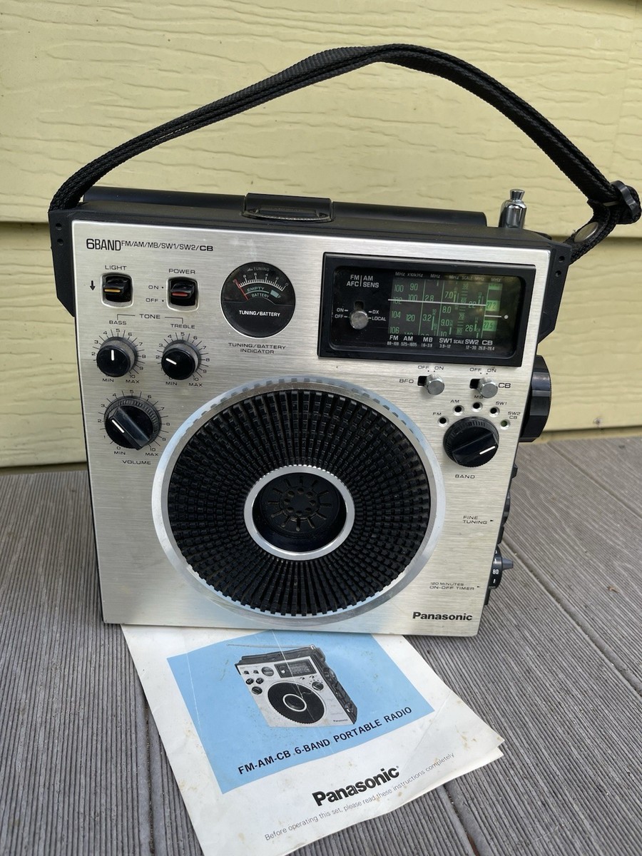 ナショナル　パナソニック RF-890 3BAND RADIO 趣味のラジオ紹介！