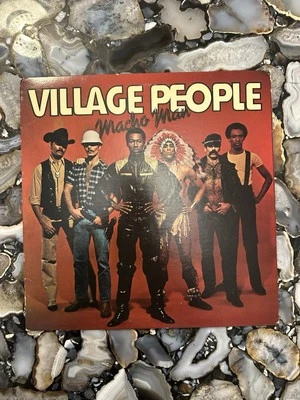 VILLAGE PEOPLE - MACHO MAN VINYL LP RECORD JUST A GIGALO 1978 NBLP 7096 - Image 1 of 4