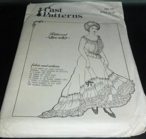 Past Pattern 109 Ball Gown Petticoat Tea Gown Gibson Girl Costume Sewing 10-16 - Picture 1 of 3
