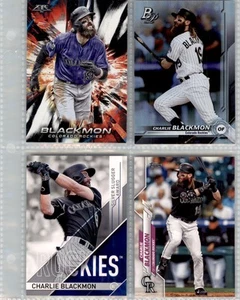 TOPPS BOWMAN (4) CARD SET CHARLIE BLACKMON BX2=946 - Picture 1 of 2